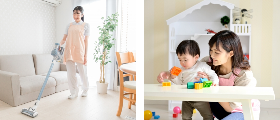 徹底した研修をうけたベアースのスタッフがみなさまのワークライフバランスの調和をとり、業務パフォーマンス向上のお手伝いをします。